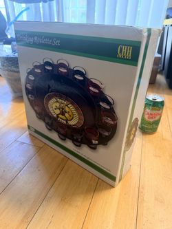 CHH Games Drinking Roulette Set - 16 Shot Glasses Adult Party Game