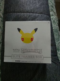 Pokemon 25th anniversary Elite box