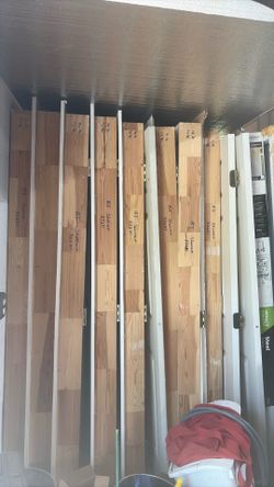 Used Mounted doors- Many sizes 80 inches tall