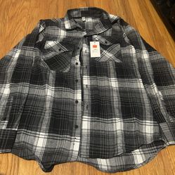 Black/White Flannel 