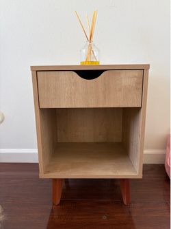 Wooden Nightstand