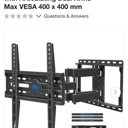 Full-Motion Long-Extension TV Wall Mount (Max VESA 400×400)