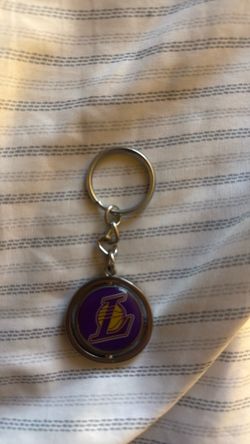 Lakers key chain