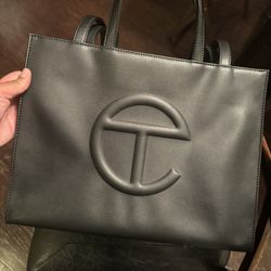 Black Medium Telfar Bag