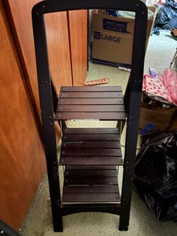 Closet step ladder.