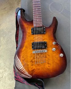 Schecter C6 plus Guitar EMG active pickups