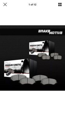 Ceramic brake pads for Toyota front and rear