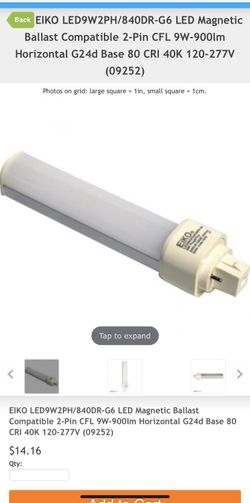 Magnetic Ballast Compatible 2-Pin