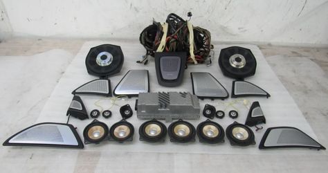 2014 To 2016 BMW M 5 Complete OEM BANG & OLUFSEN AUDIO SPEAKER And Amplifier 