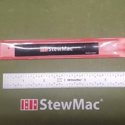 StewMac 6" & 12" Shop Ruler Set - Luthier Guitar Repair Tool