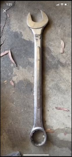 Metal jumbo Wrench1 5/8 inch