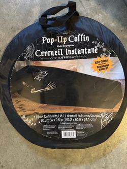 Halloween Pop-up Coffin