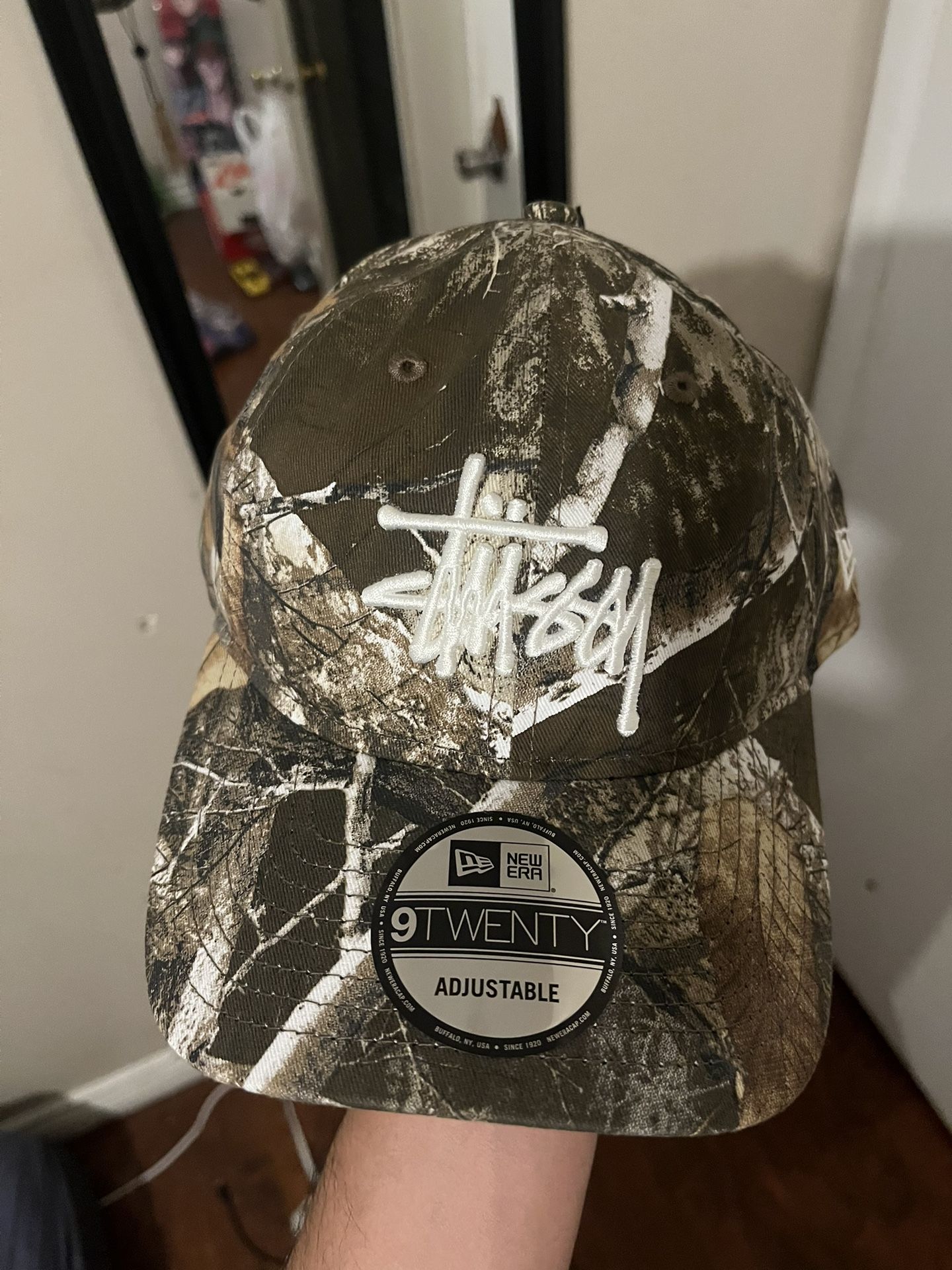 Stussy x New Era 9Twenty Basic Strapback Hat