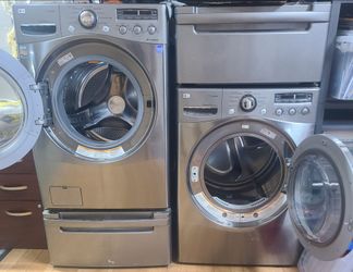 LG steam washer & dryer WM2501HVA