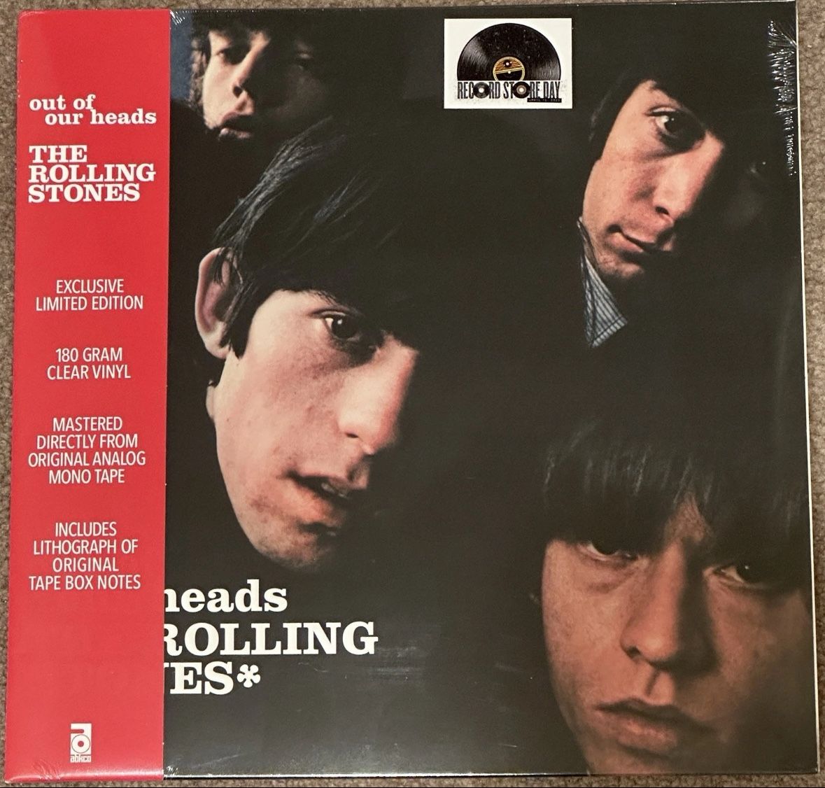 The Rolling Stones OUT of OUR HEADS Vinyl Record RSD 2025