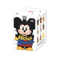 POP MART Mickey Family Cute Together Blind Box Keychain 100% Authentic