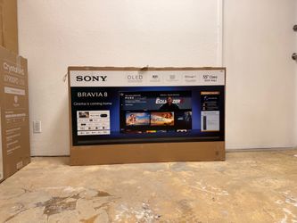 55 “ Sony smart 4K BRAVIA 8 HDR 120HZ TV