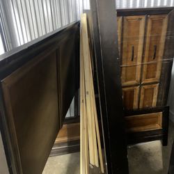 Queen Size Bed frame And Dresser