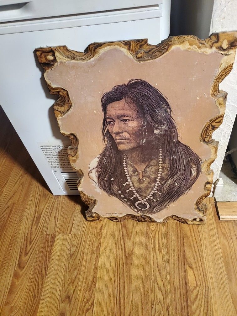 PRINT BY HANS P. LUETCKE! STRAIGHT SHOOTER NAVAJO 29