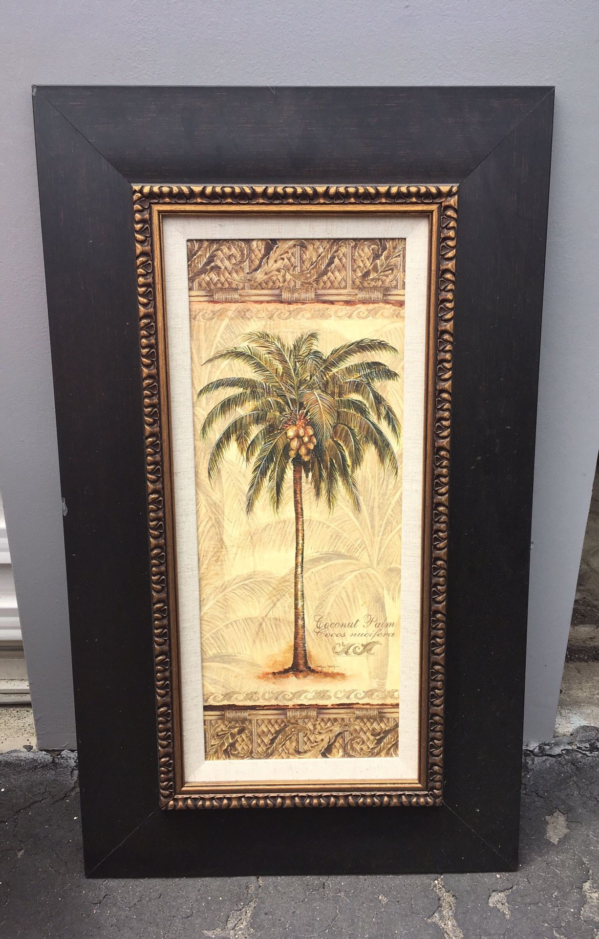 Palm Tree Wall Art Piece 🖼