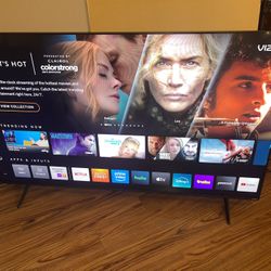 Vizio 65” SmartCast TV 4K QLED QUANTUM HDR With Remote Control $230 Firm On Price