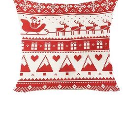 Christmas Pillow Covers Linen New