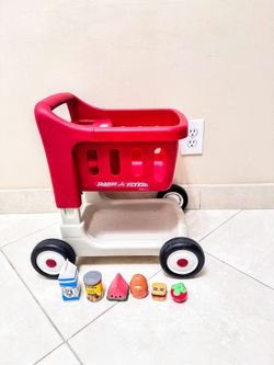 Like New Interactive Radio Flyer Scan & Sort Shopping Cart