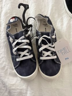 New - blue sneakers