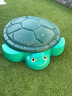Turtle Sandbox with Lid