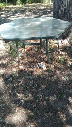 Hexagonal Outdoor Patio Table