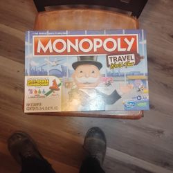 Monopoly Unopened Travel World Tour
