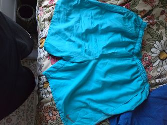 Mens Nike Athletic Shorts Teal Blue
