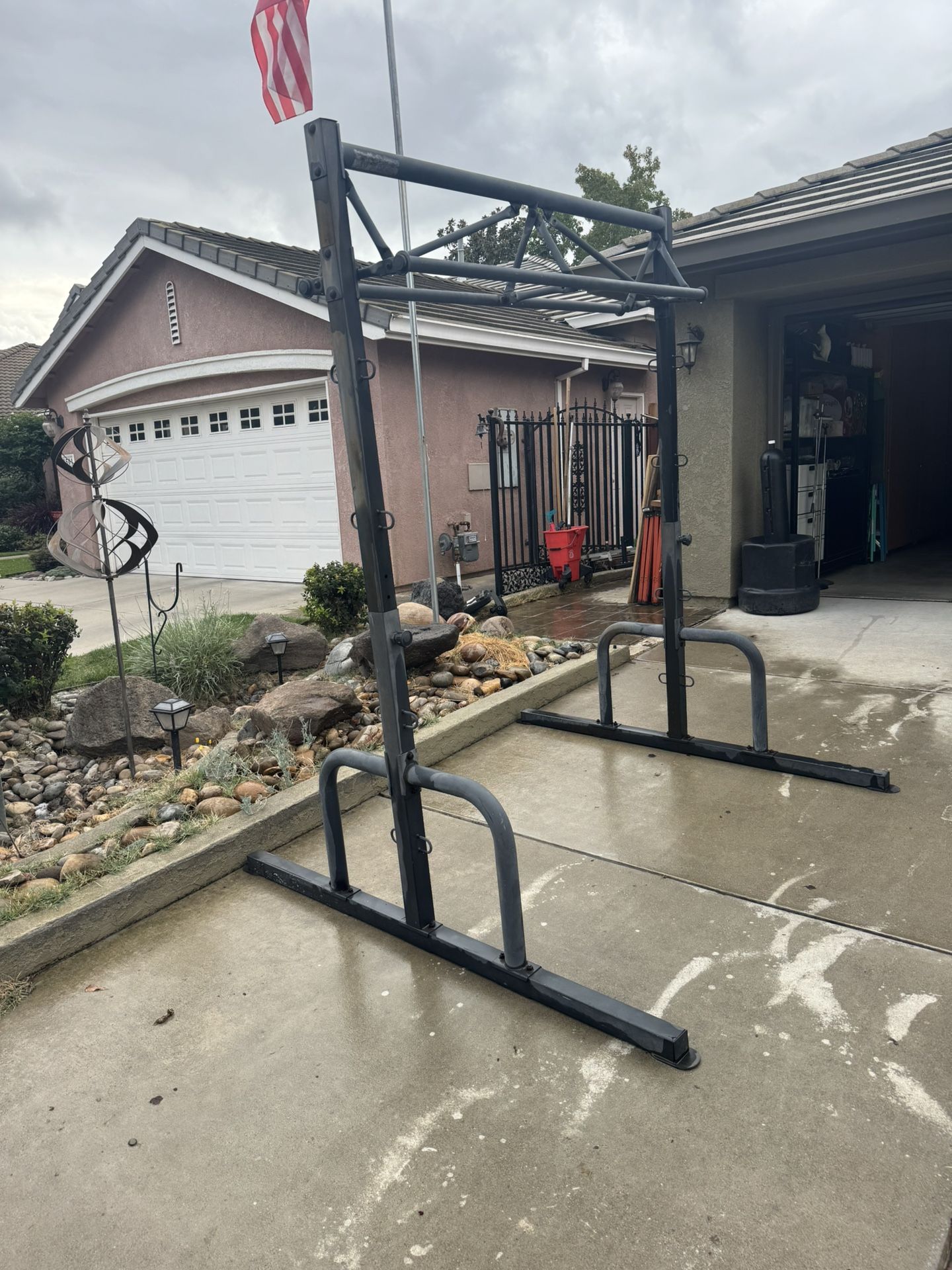 Commercial Free Standing Pull Up Rig👍