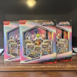 Pokemon Prismatic Evolutions Binder Collection