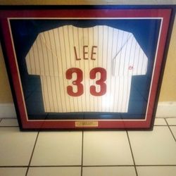 Cliff Lee Philadelphia Phillies Limited Edition Autographed Jersey #23of 33