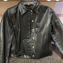 Banana Republic Women’s Leather Jacket size Small