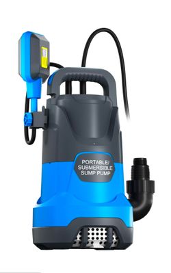 PANRANO SUBMERSIBLE WATER PUMP 1HP 4000GPH WITH FLOAT SWITCH