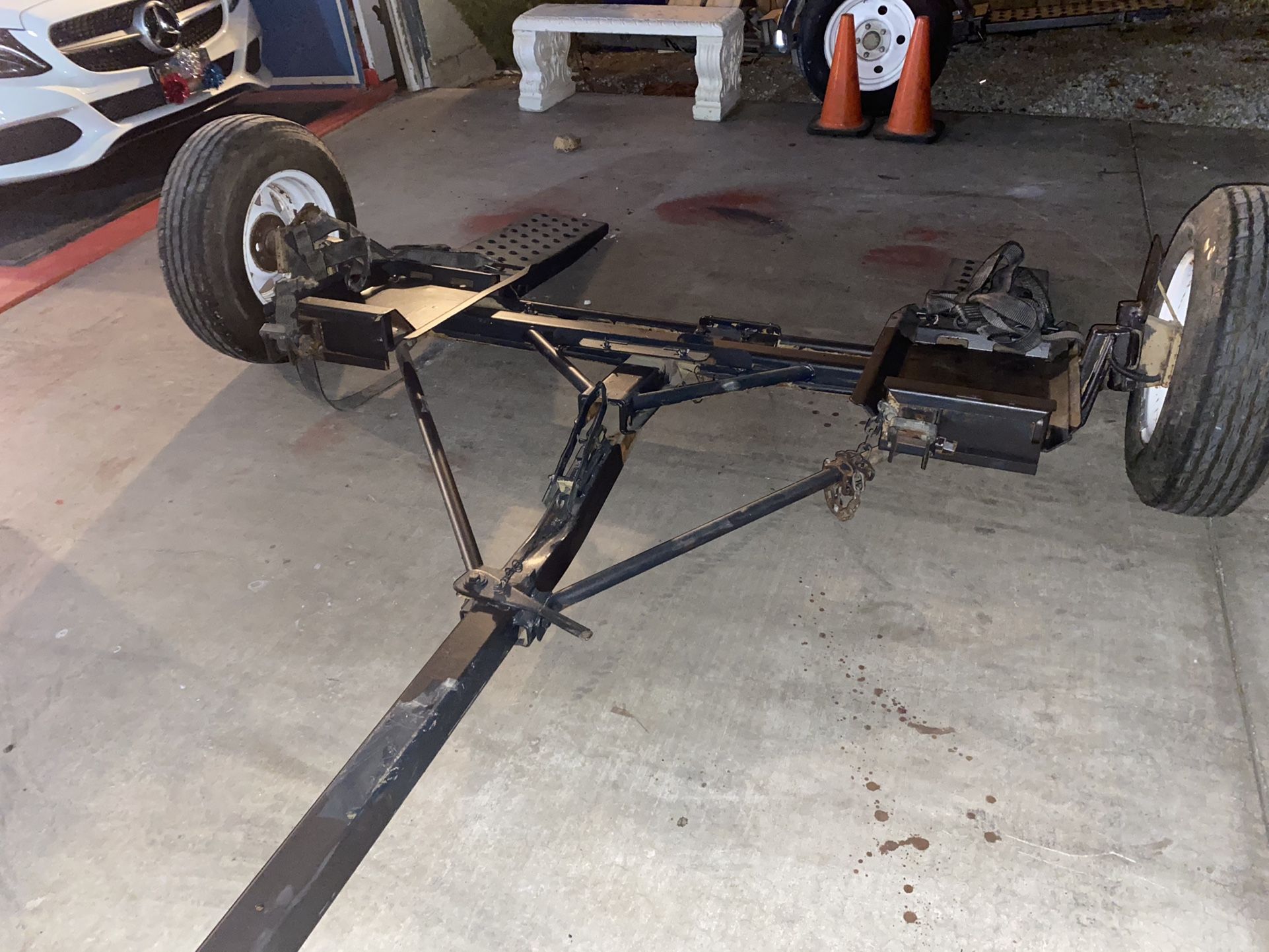 Tow Dolly With Build In Ramps