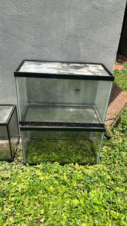 10 gallon fish tank/reptile tank