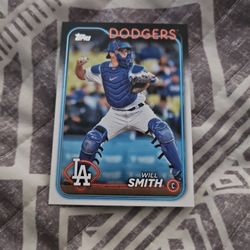 Will Smith Dodgers Base Card