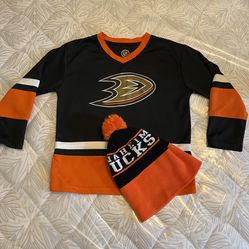 NHL Anaheim Duck Jersey & Bernie