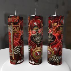 San Francisco 49ers Football Tumbler
