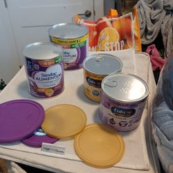 4 Brand New Unopened Cans Of Baby Formula 