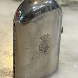 Vintage COTY Metal Perfume Case
