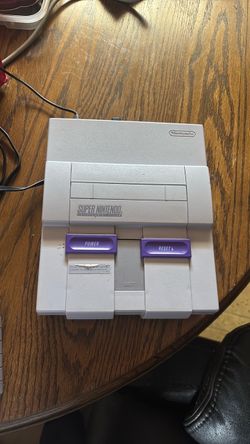Super Nintendo with donkey Kong