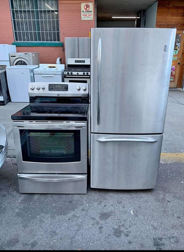 Set refrigerator stove for Sale in Bronx, NY OfferUp