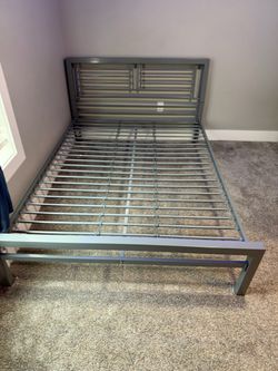Full size metal bed frame