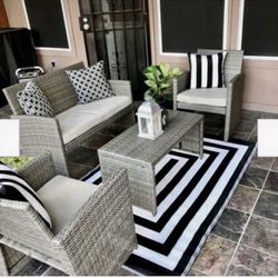 Brand New Indoor Or Outdoor Patio Furniture Set With Cushions 