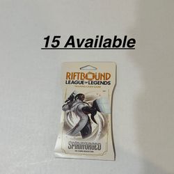 Riftbound Spiritforged Sleeved Booster Pack
