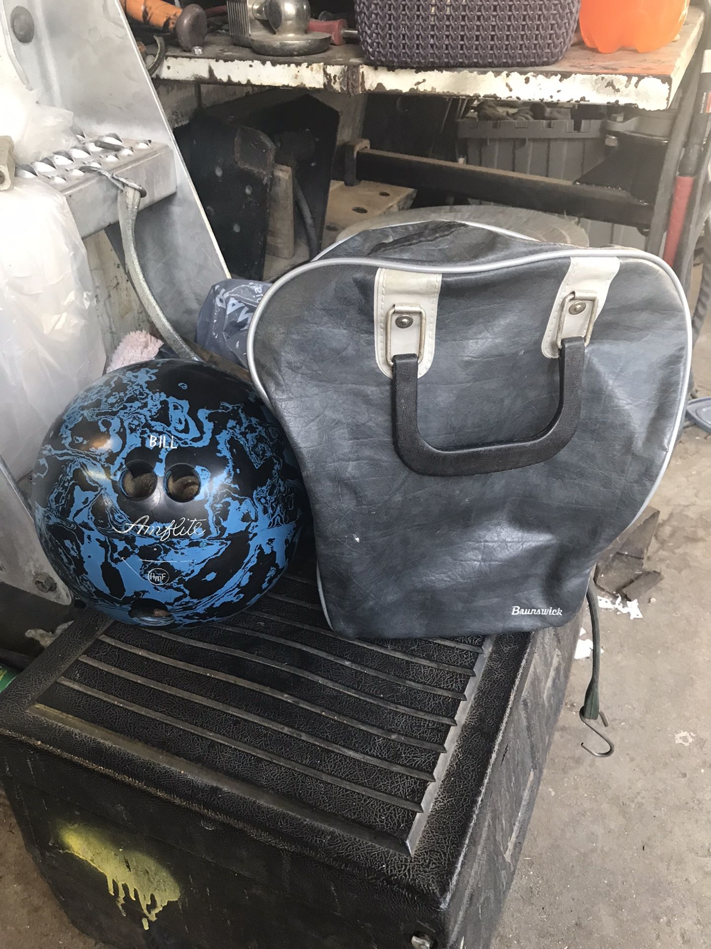 Bowling Ball And Bag